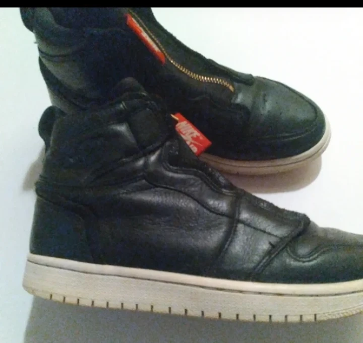 Nike Air Jordan 1 Zip High Top Sneakers - photo 3