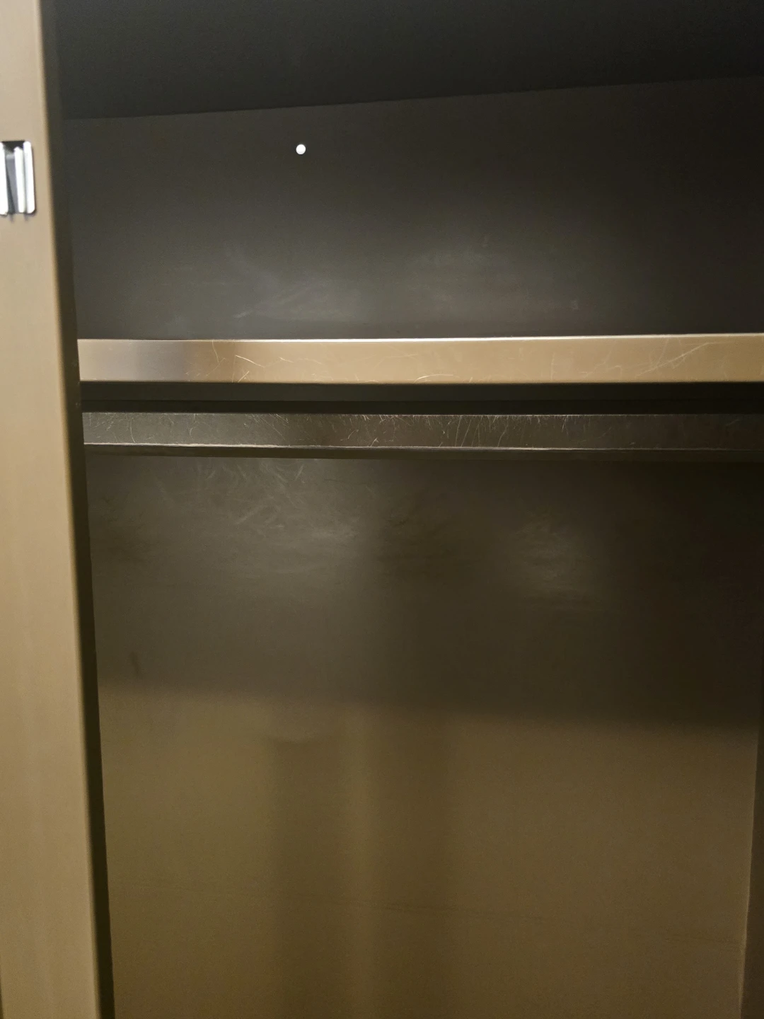 Brown Armoire Wardrobe with Mirror - photo 3
