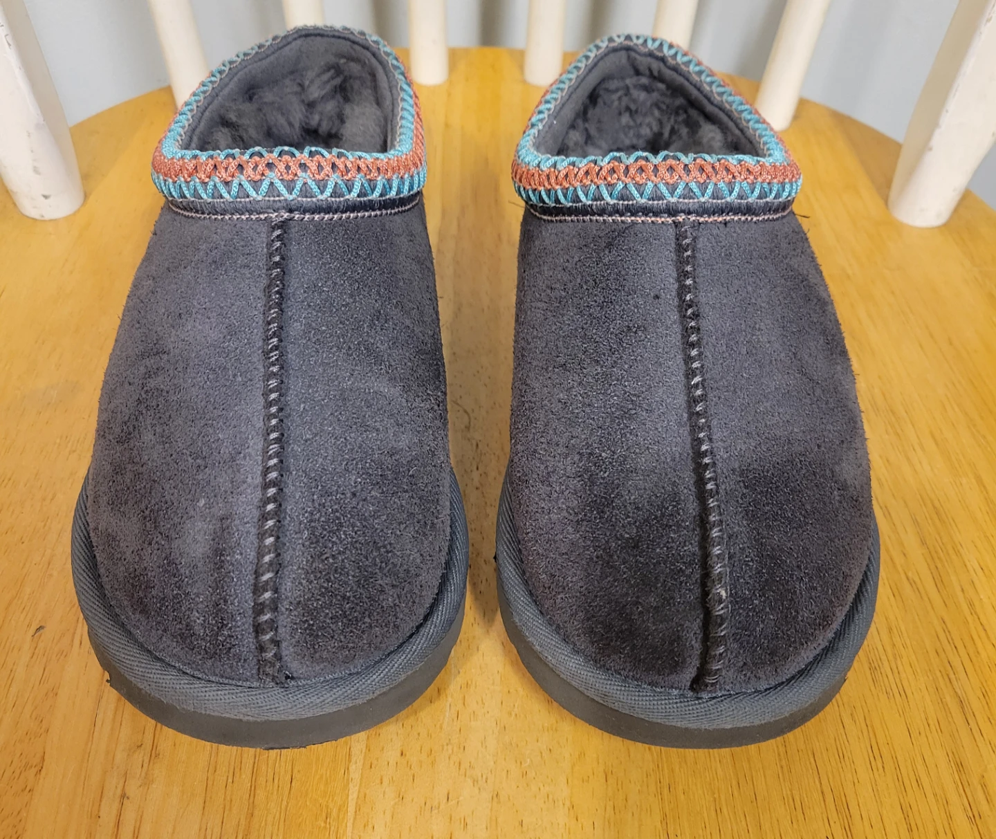 UGG Women's Tasman Slippers Dark Gray Suede Size 6 / NEW - photo 3