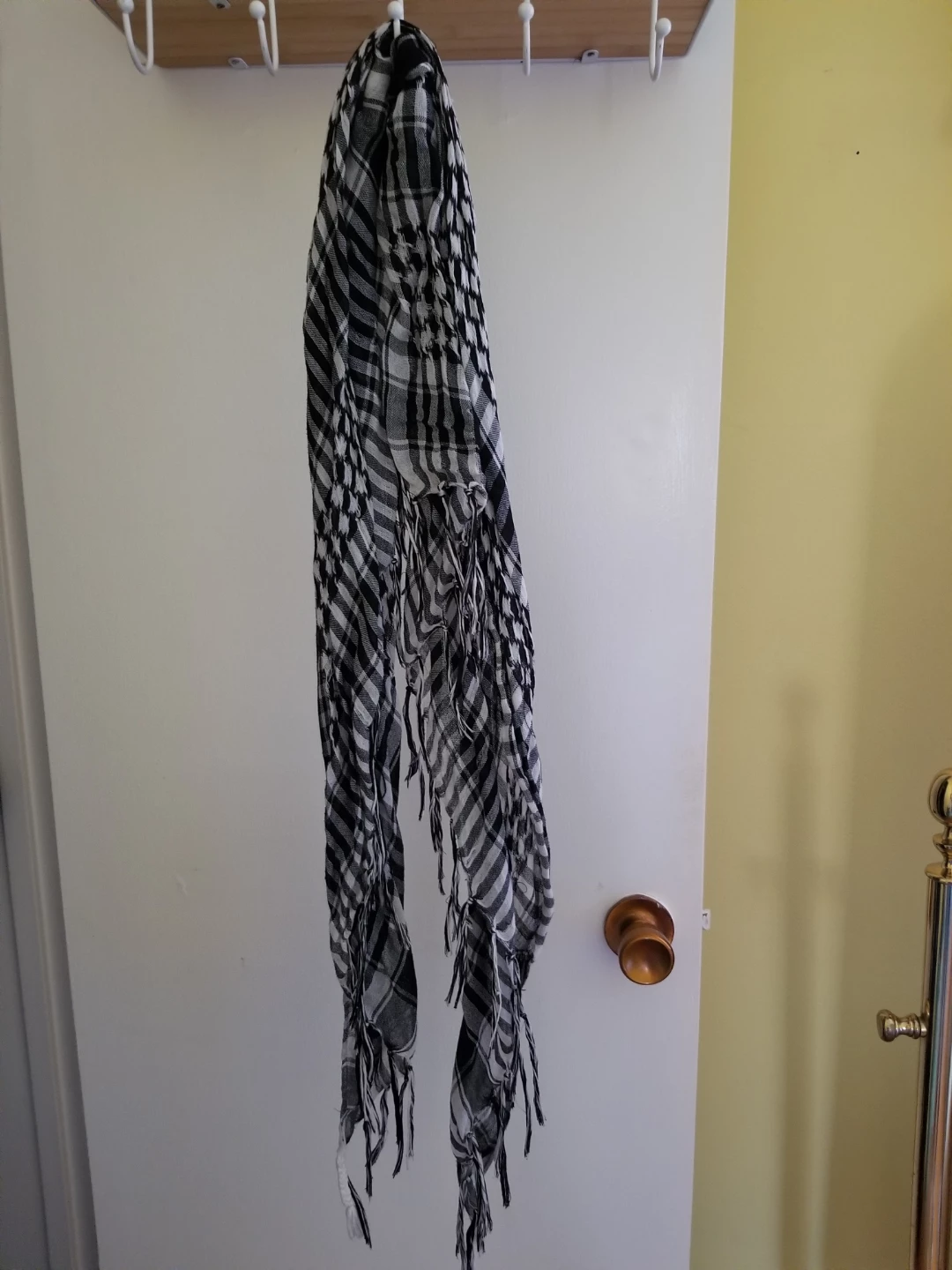 Black and White Scarf