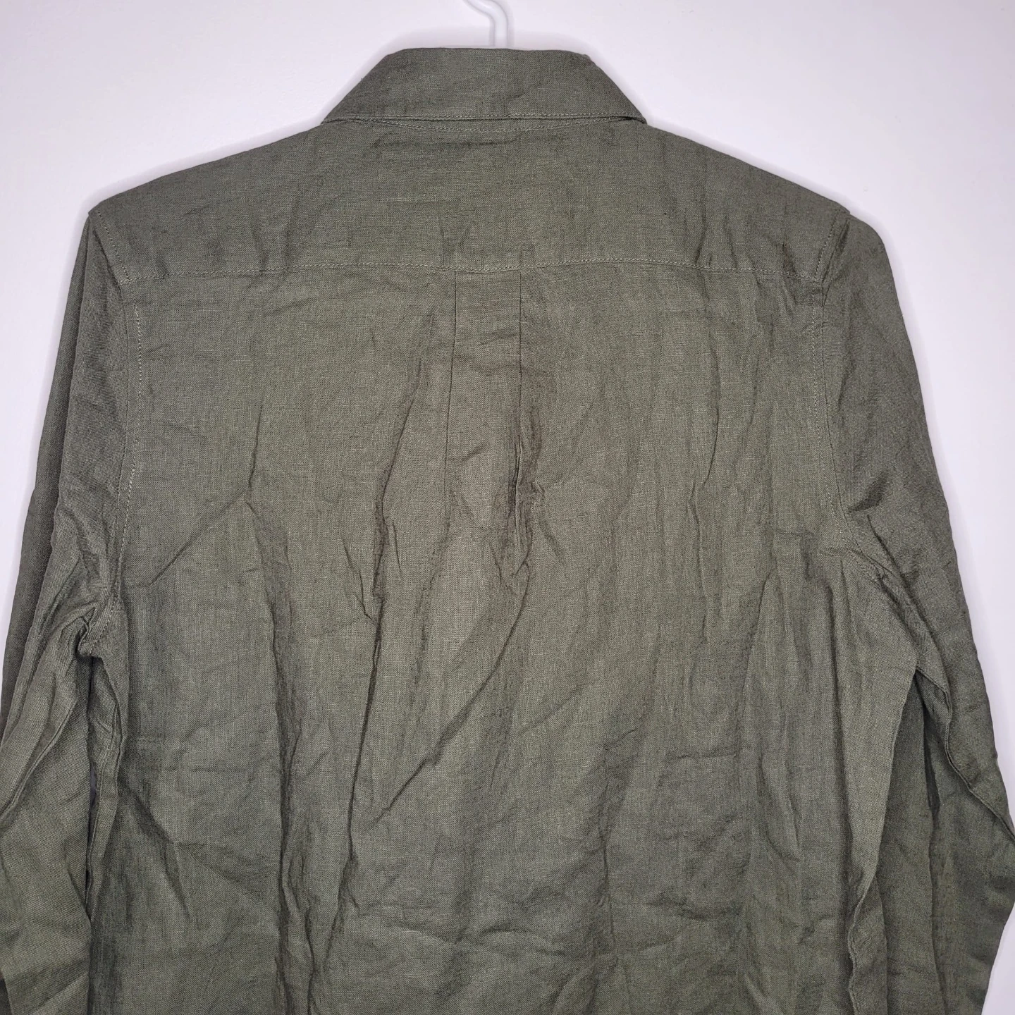 Banana Republic Long Sleeve Shirt - Olive Green - XS - photo 2