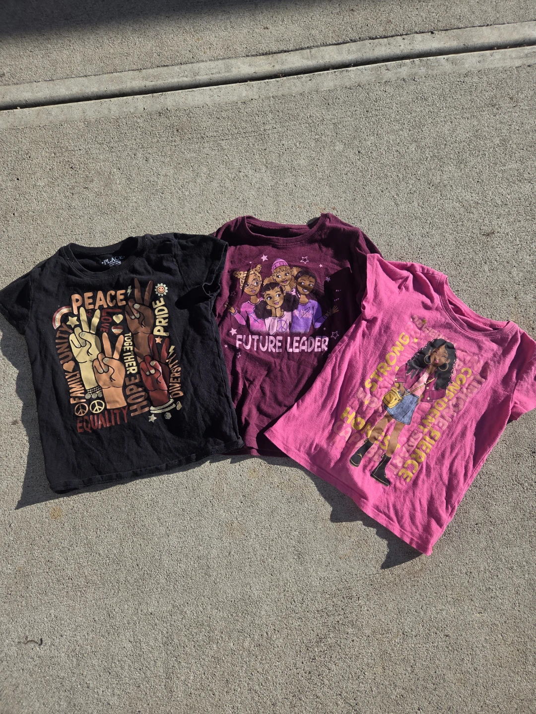 The Children's Place Girls Graphic T-Shirt Set