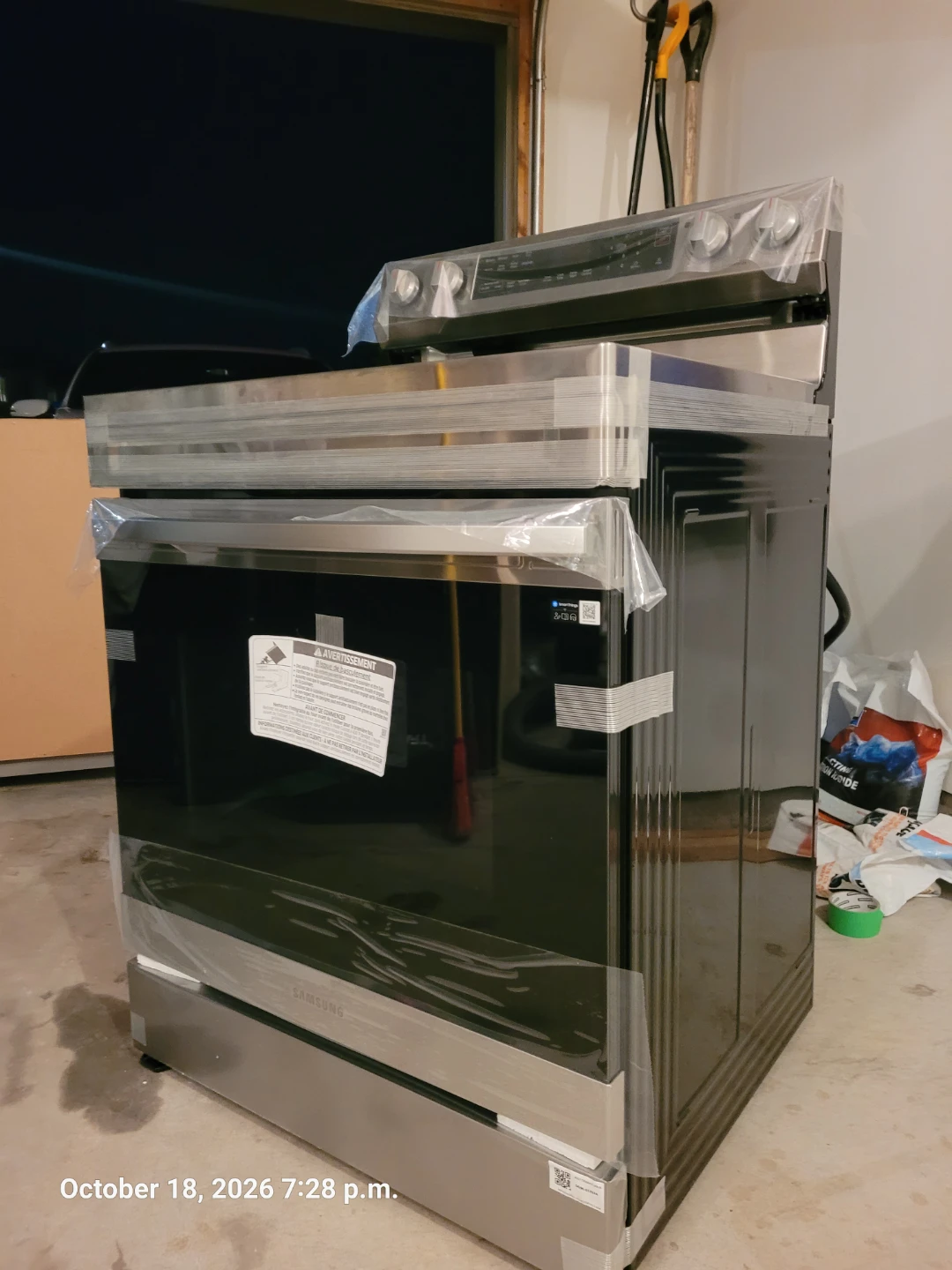 New Samsung Electric Range