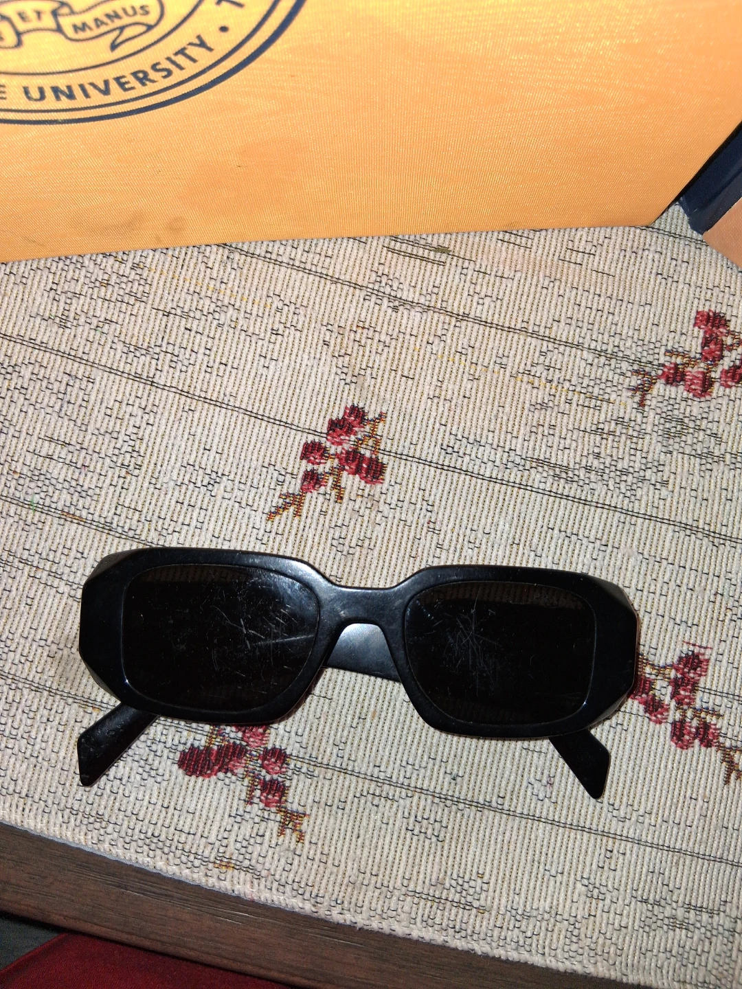 Prada Black Rectangular Sunglasses - photo 3