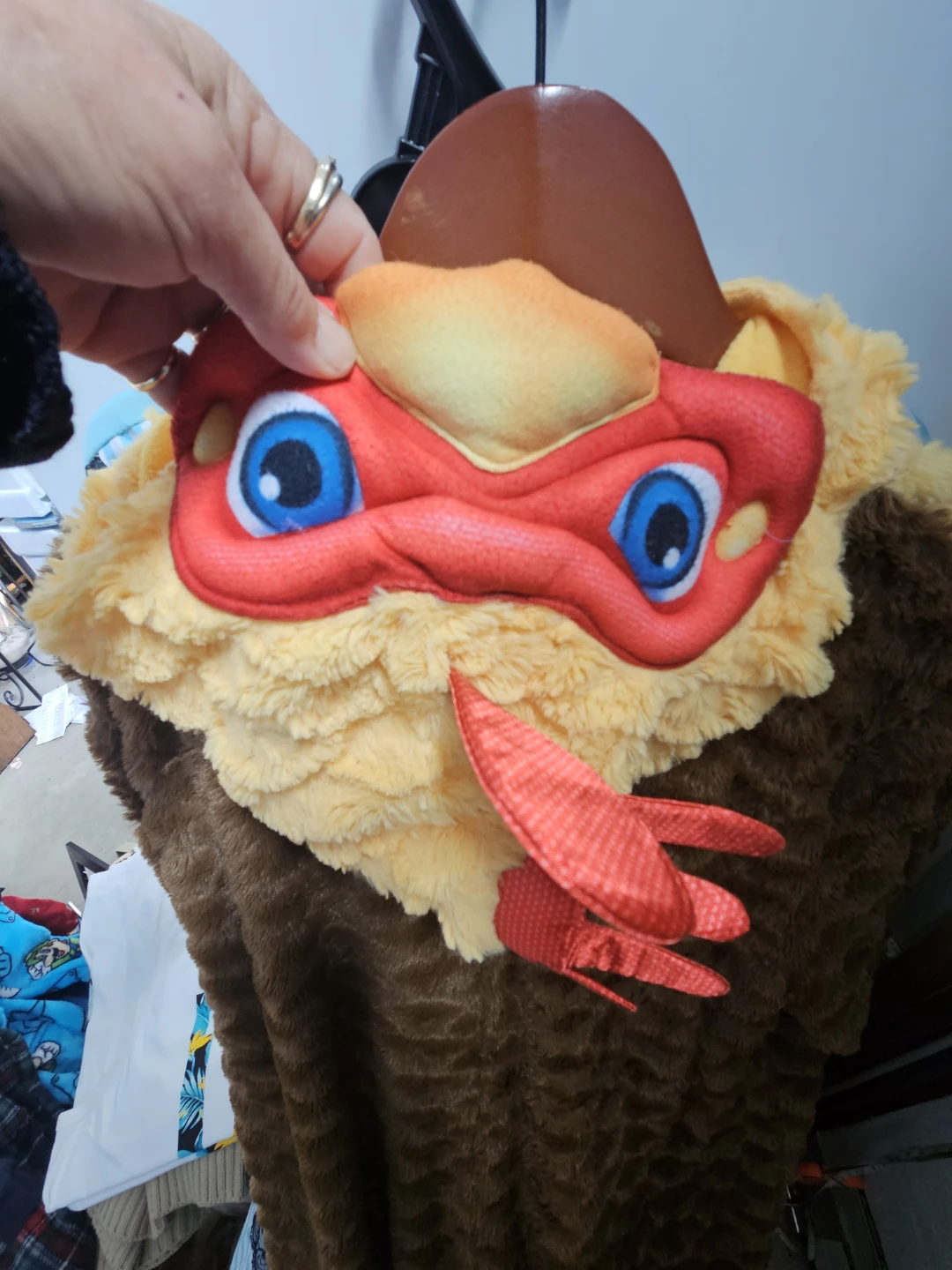 Plush Turkey Costume, adult