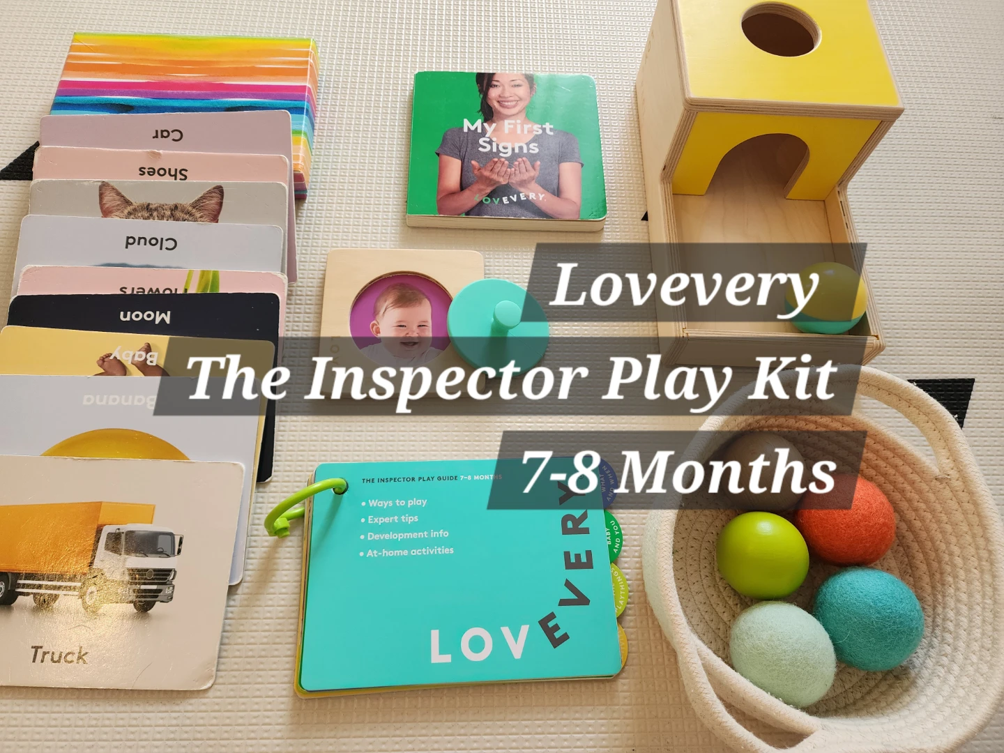 Lovevery The Inspector Play Kit 7-8 Months