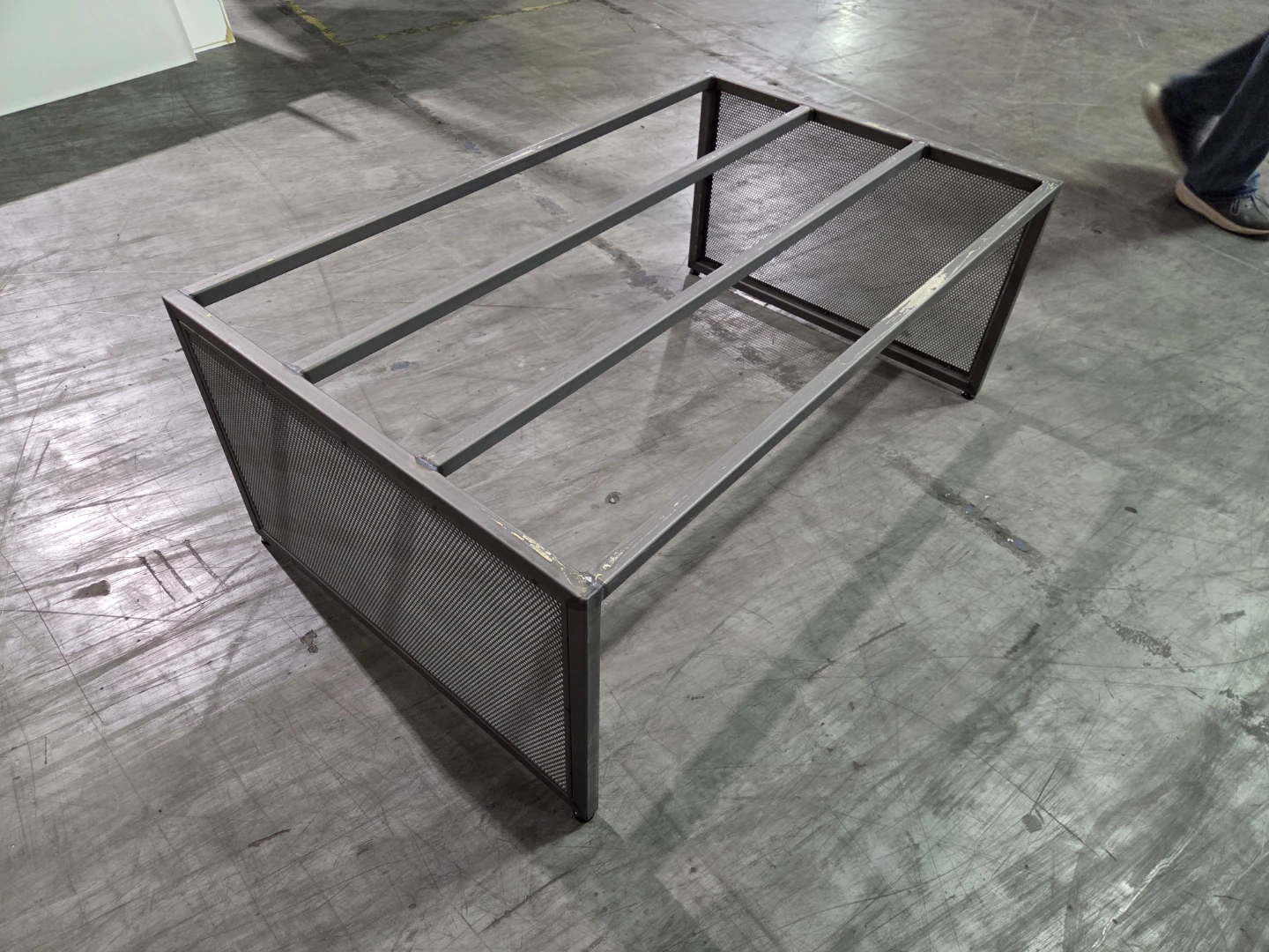 Topless Industrial Style Metal Table Base - photo 4
