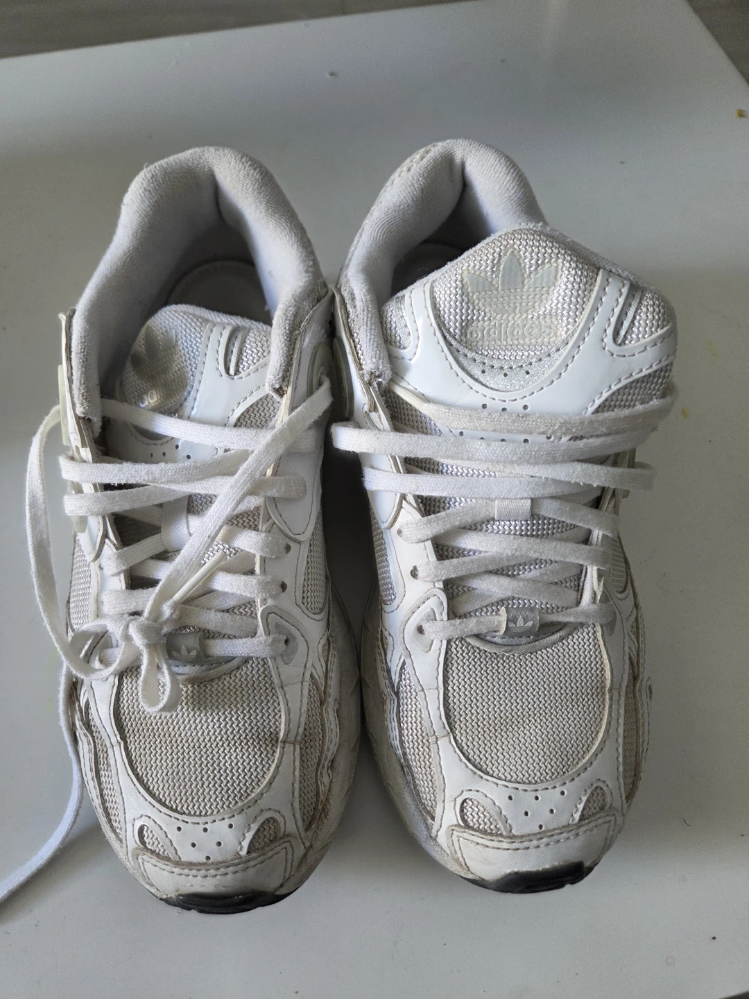 Adidas White Sneakers US Size 7 - photo 3