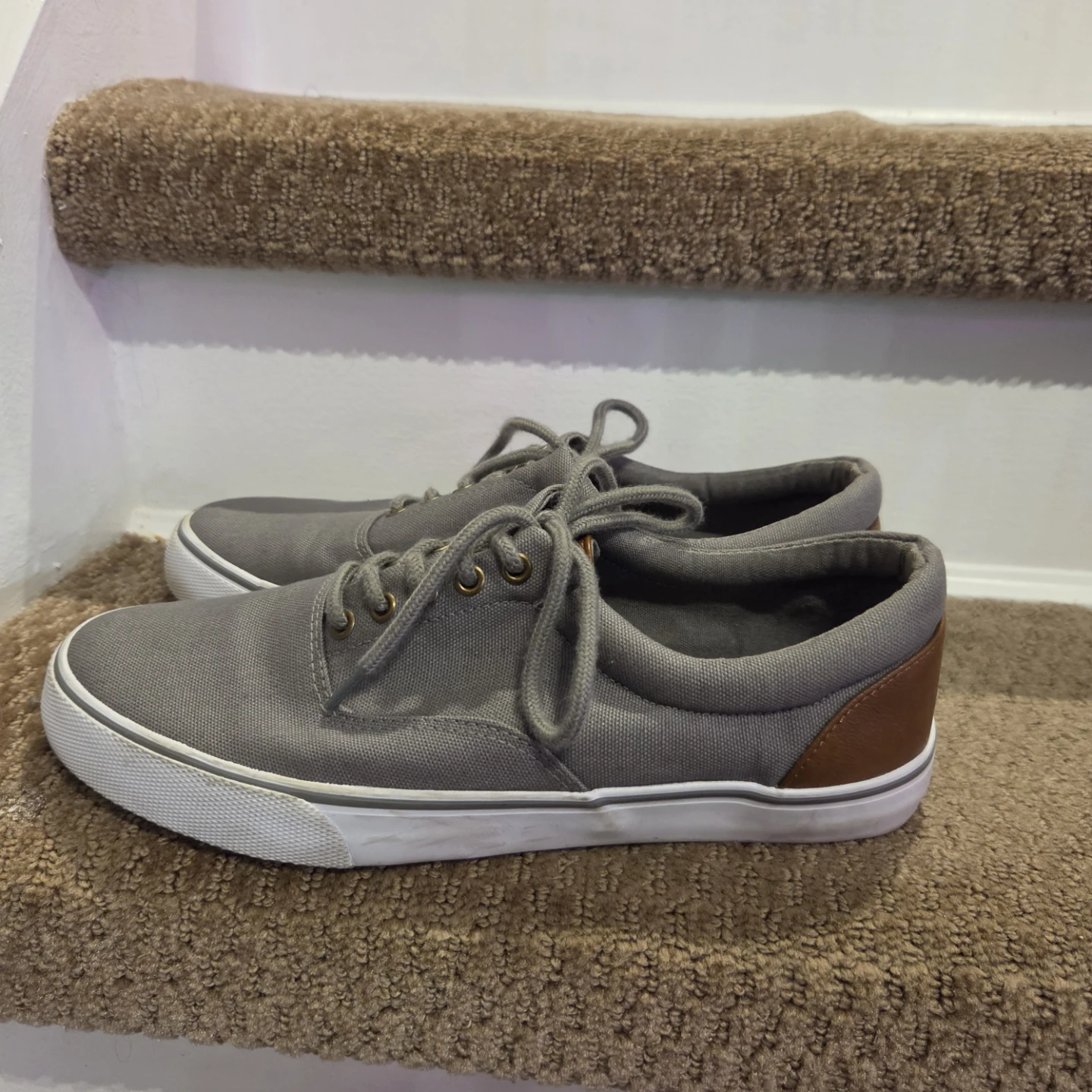 Mossimo Supply Co. Grey Canvas Sneakers