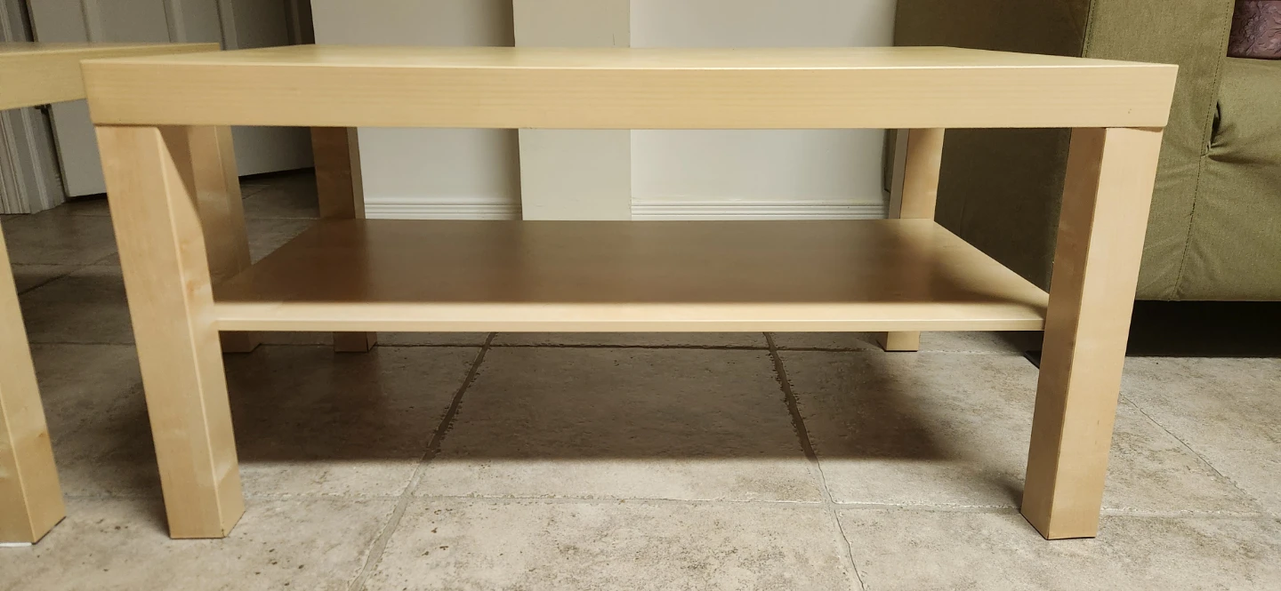 IKEA Lack Coffee Table and Side Table Set - photo 2