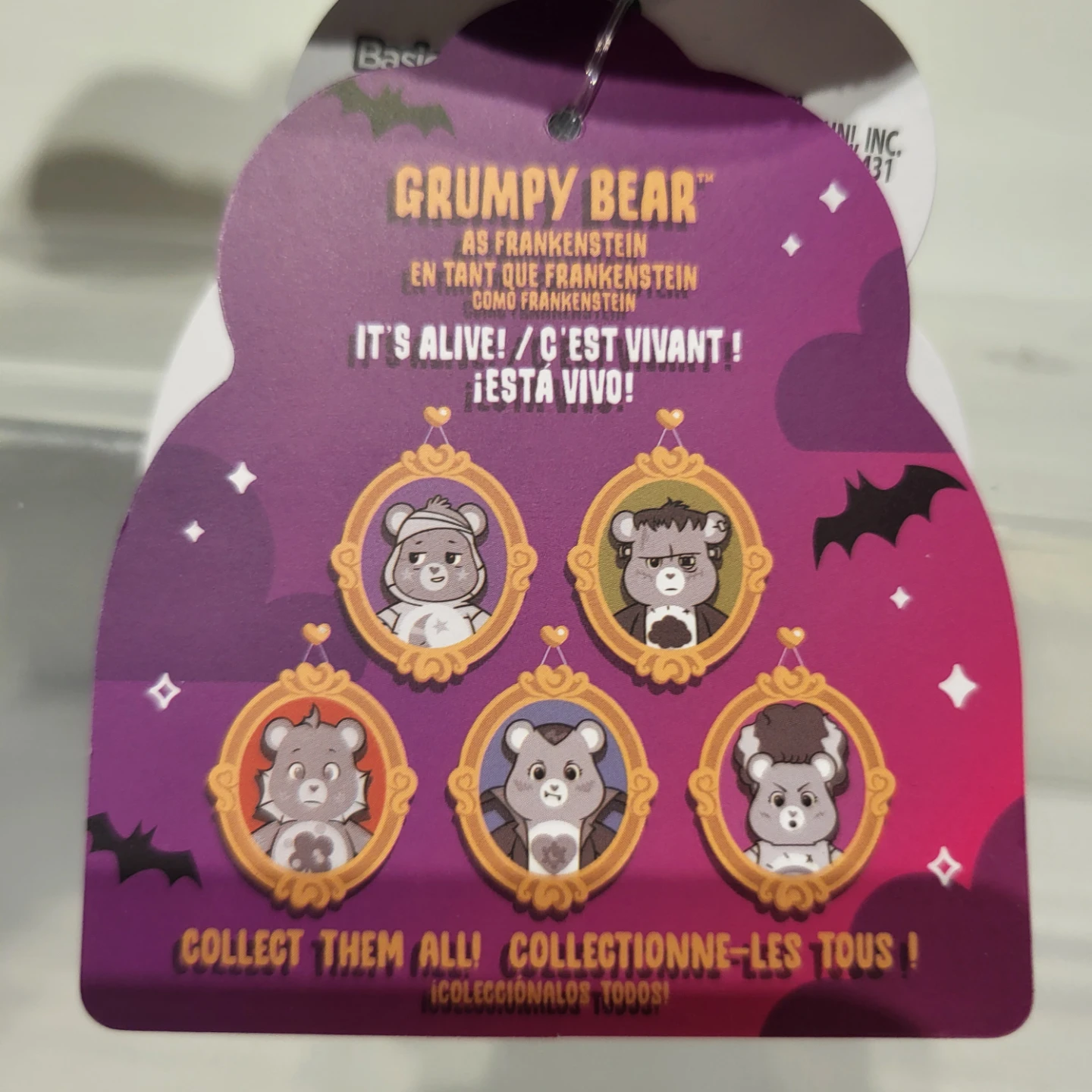 Care Bears x Universal Monsters Grumpy Bear Frankenstein Plush - photo 3