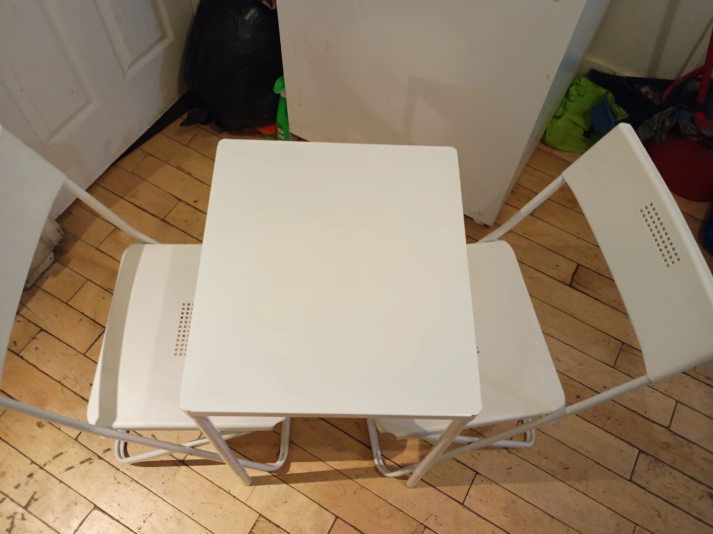 IKEA Terje folding table and two chairs set