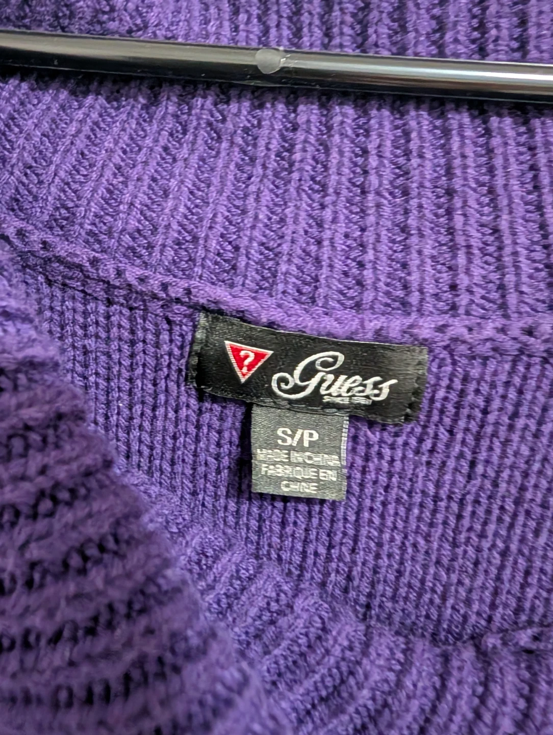 Guess purple sweater size S/P - photo 4