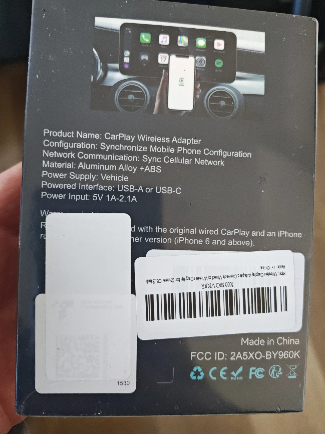 CarPlay Wireless Adapter - photo 2