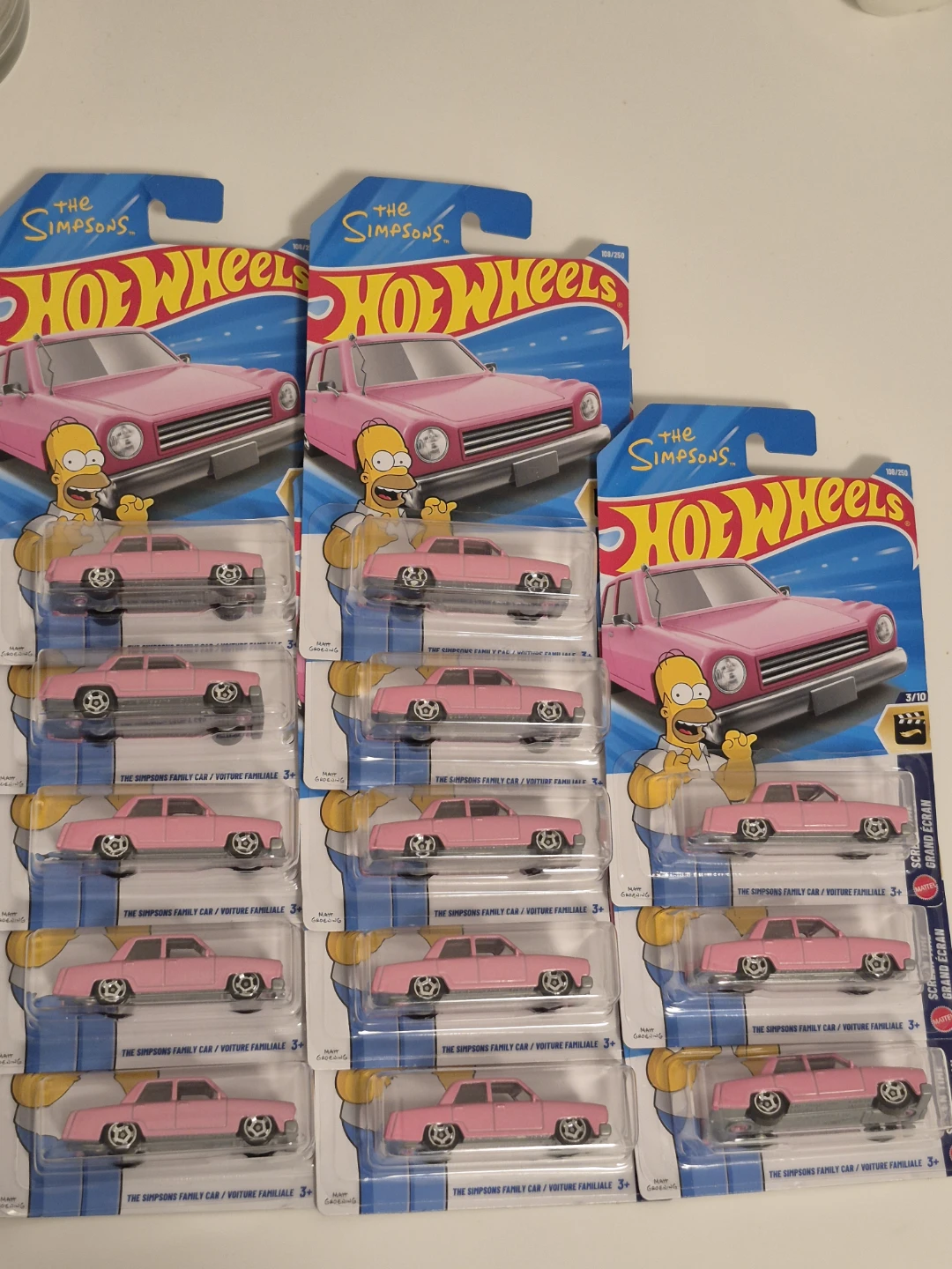 Hot Wheels The Simpsons Family Car