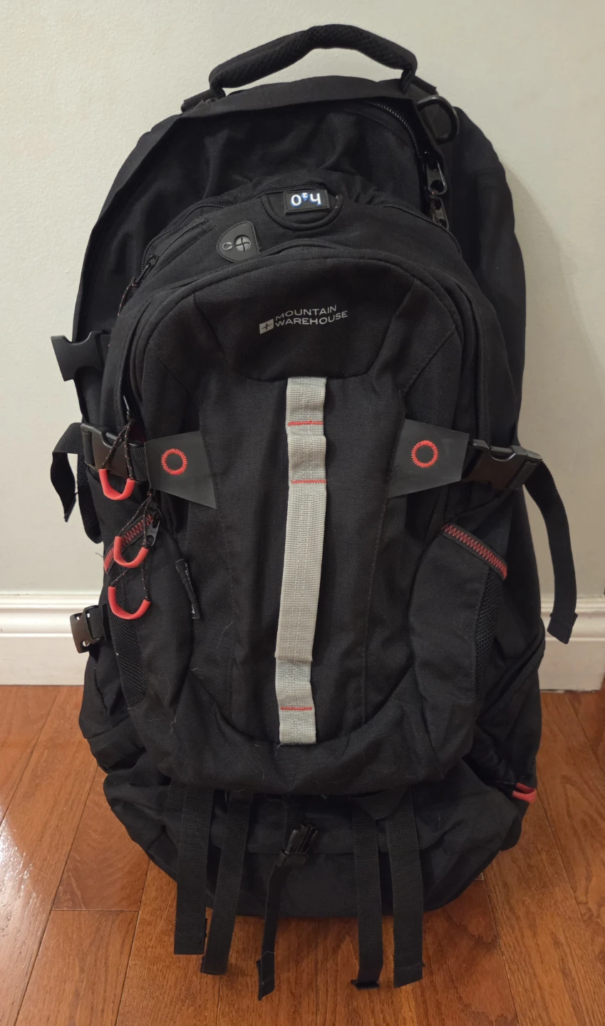 Mountain Warehouse 65L hiking backpack + 15L backpack - photo 2