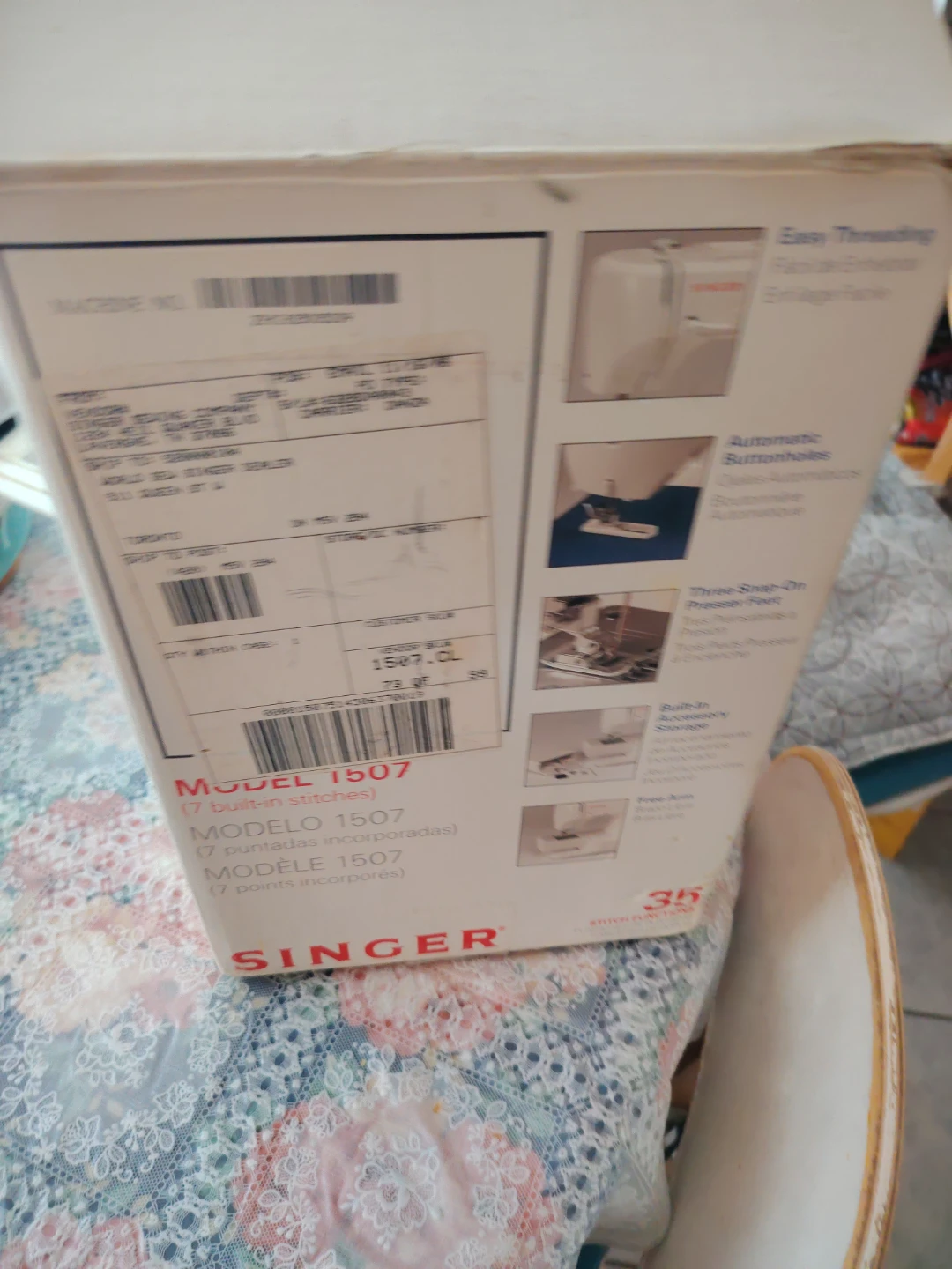 Singer 1507 Sewing Machine - photo 3