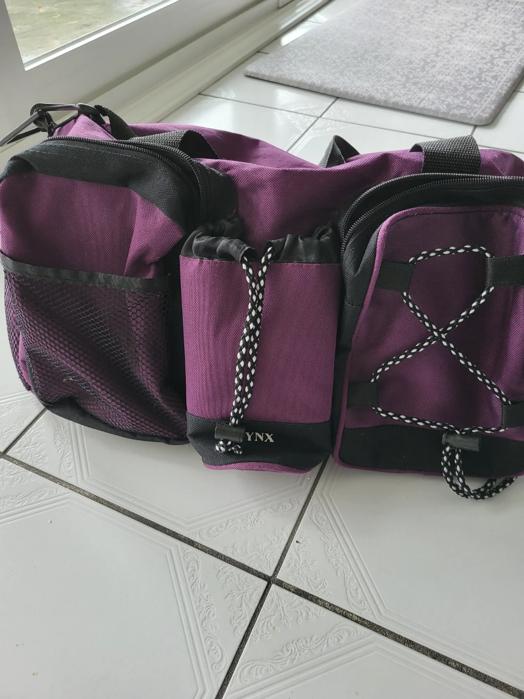 YNX Purple Sports Duffle Bag - photo 4