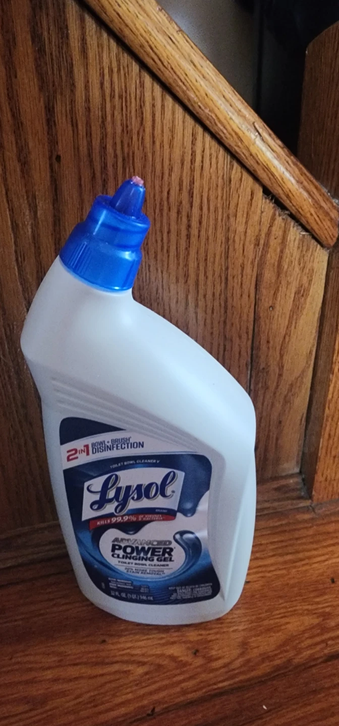 Lysol Advanced Power Clinging Gel Toilet Bowl Cleaner*3 bottles