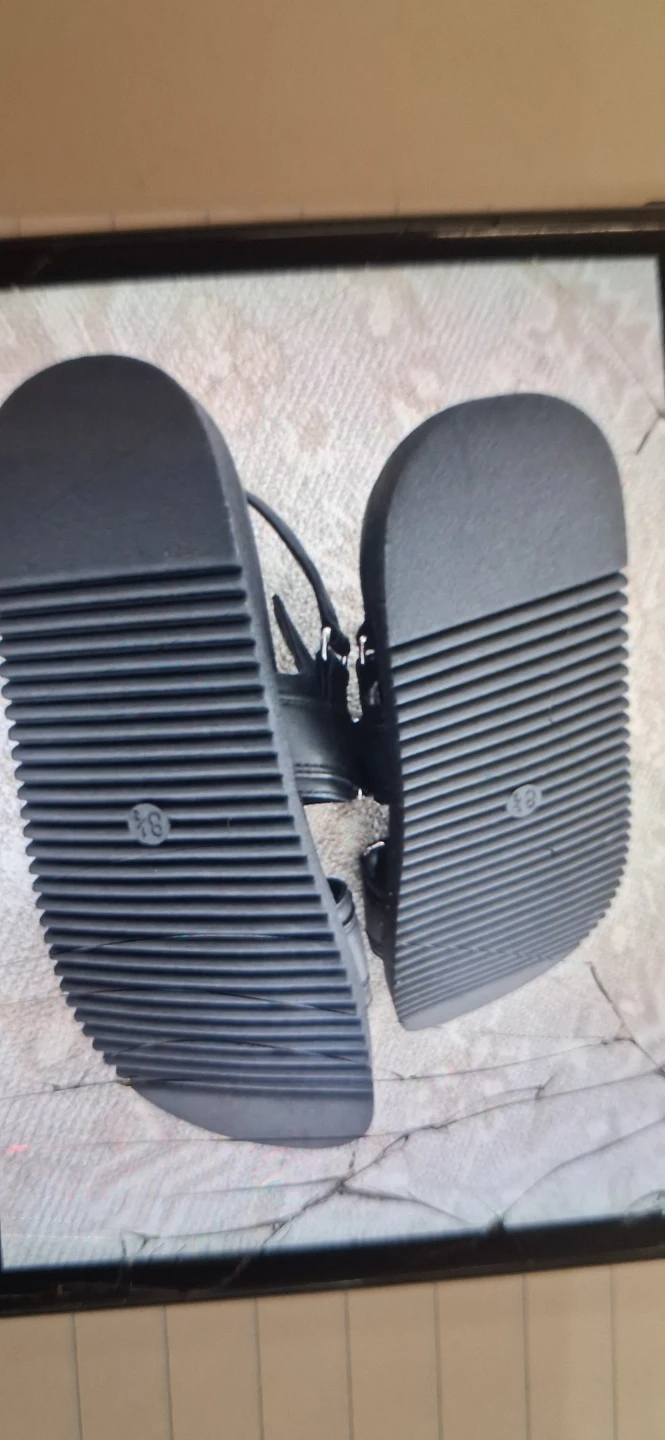 a new day black sandals size 8.5 - photo 4