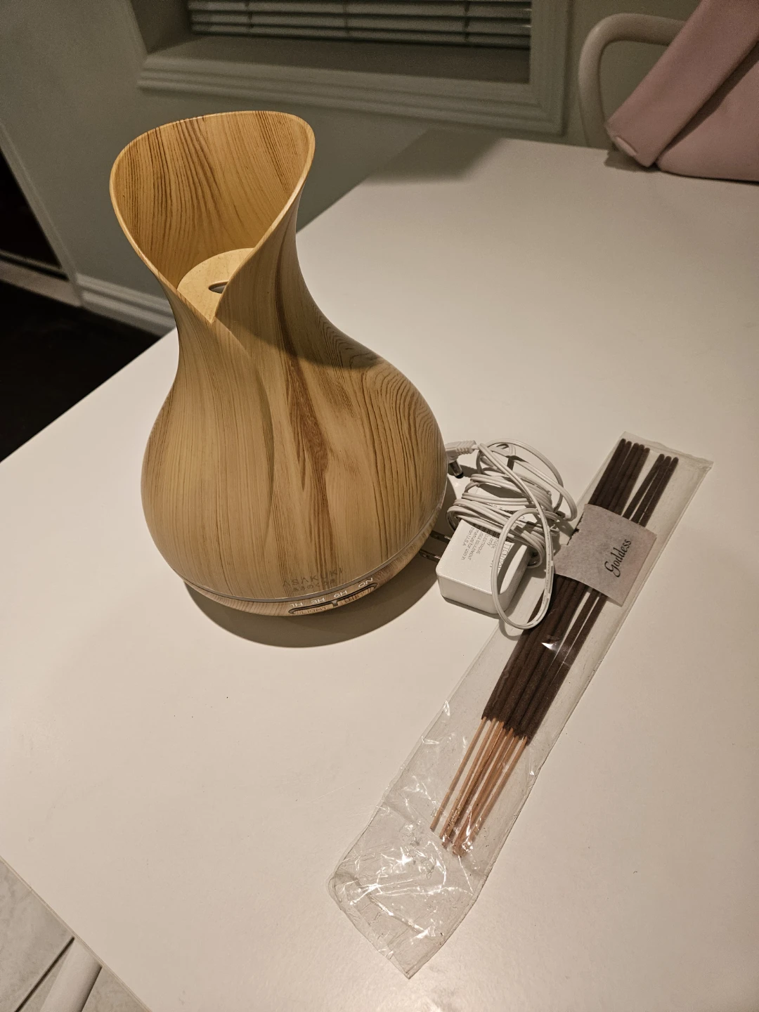 ASAKUKI Essential Oil Diffuser and Goddess Incense