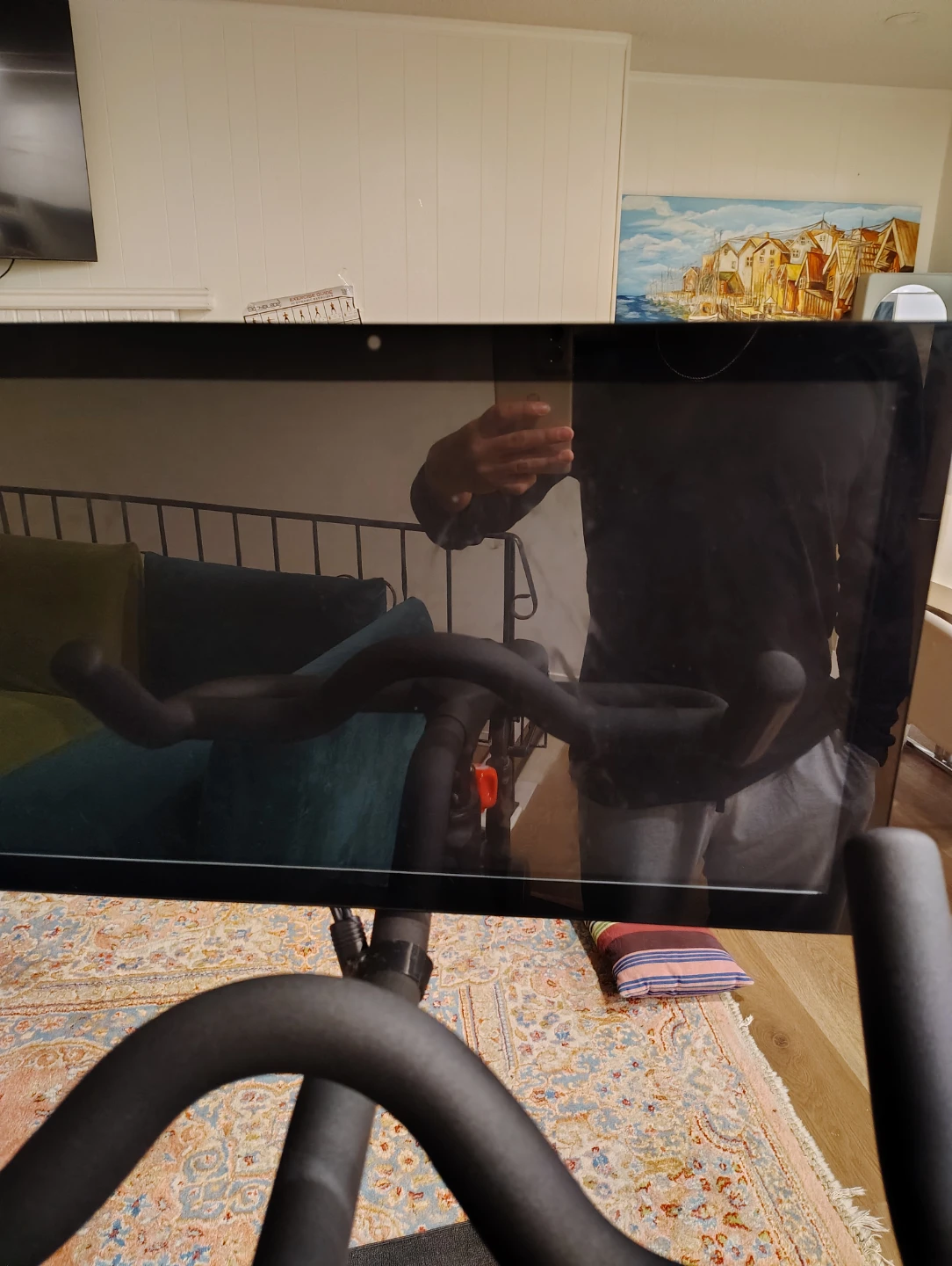 Peloton Exercise Bike with Cycling Shoes - photo 3