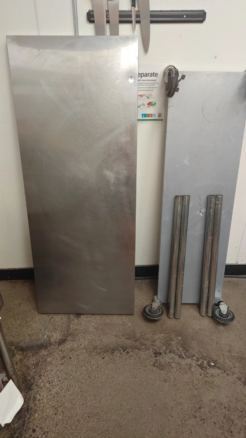 Commercial Stainless Steel Work Table – 24" × 60" - photo 4