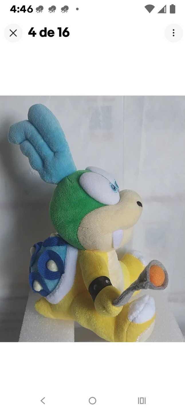 Super Mario Bros Larry Koopa Plush - photo 4