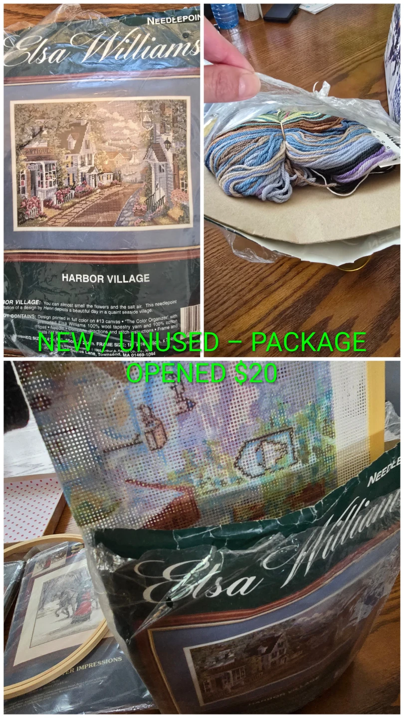 Vintage Needlepoint & Embroidery Kits – Collection - photo 5