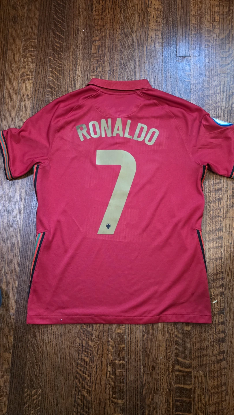 Authentic nike Ronaldo Portugal Euro 2021 jersey