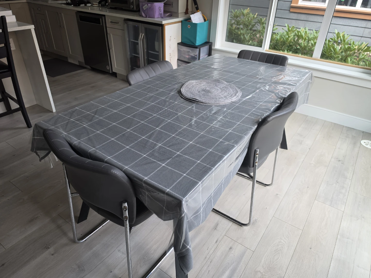 Glass Dining table and 4 chairs - photo 2