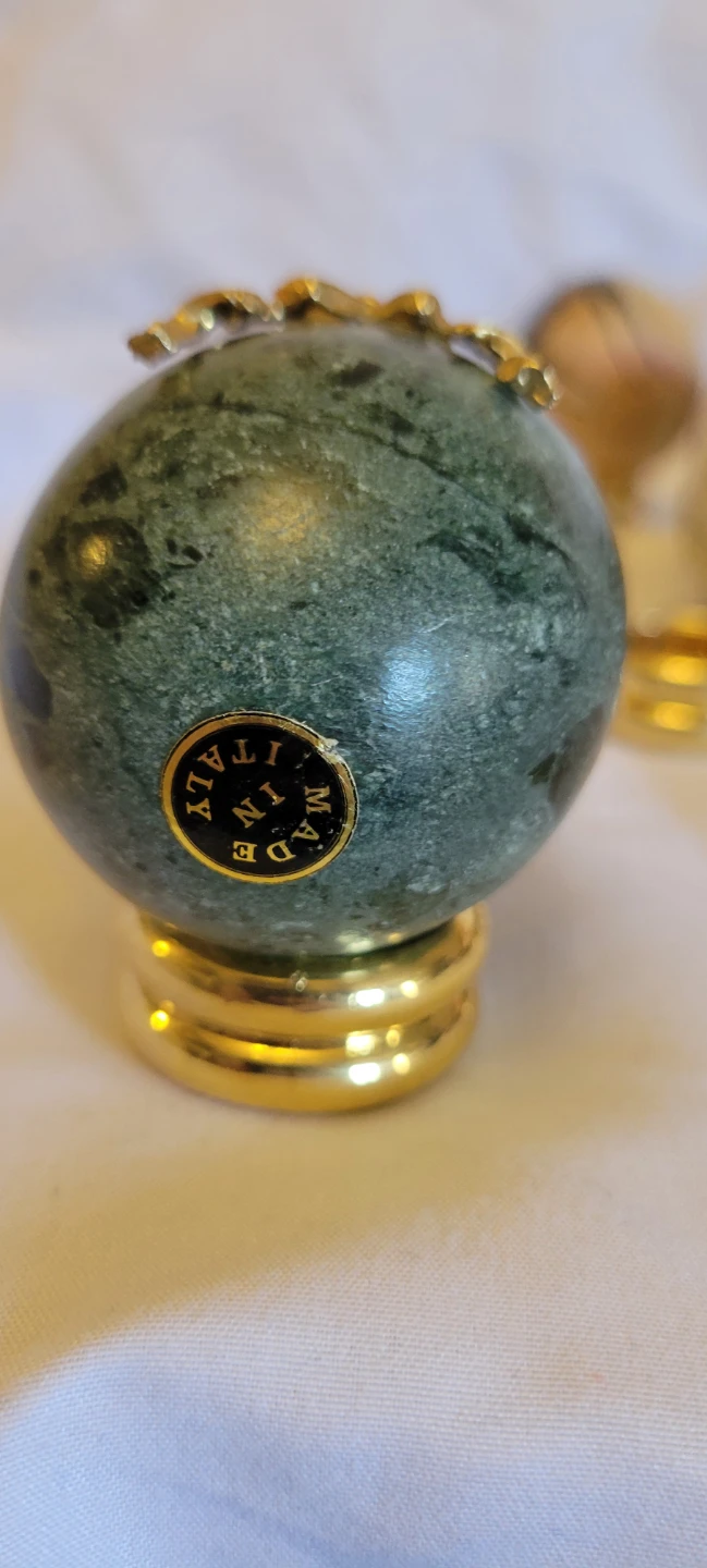 Collection of various decorative eggs and stands - photo 3