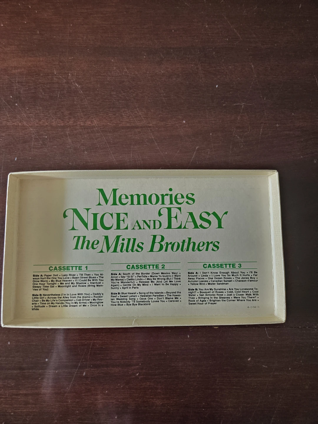 Vintage 1979 The Mills Brothers – Memories Nice & Easy - photo 2