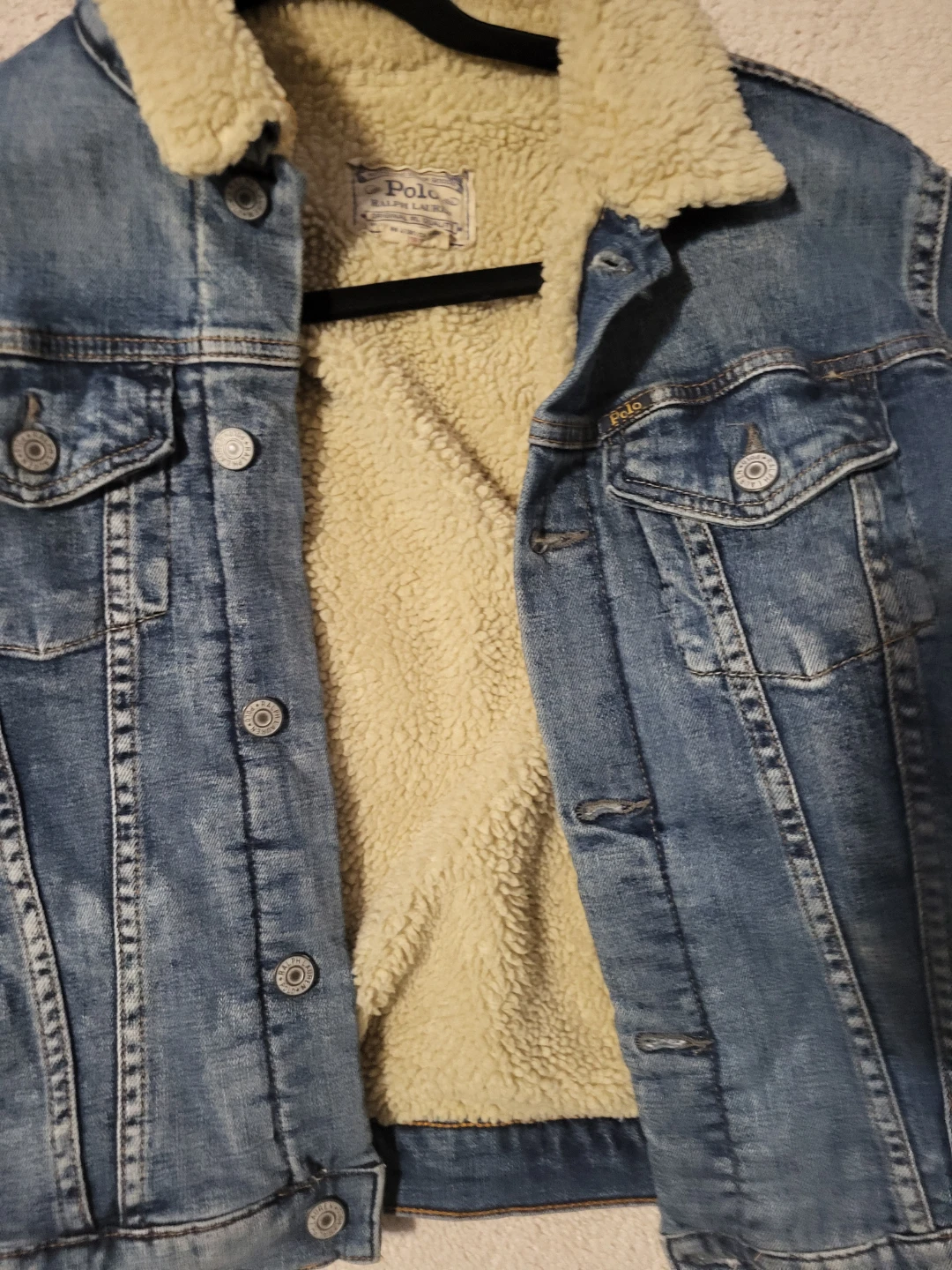 Polo Ralph Lauren Sherpa-Lined Denim Jacket