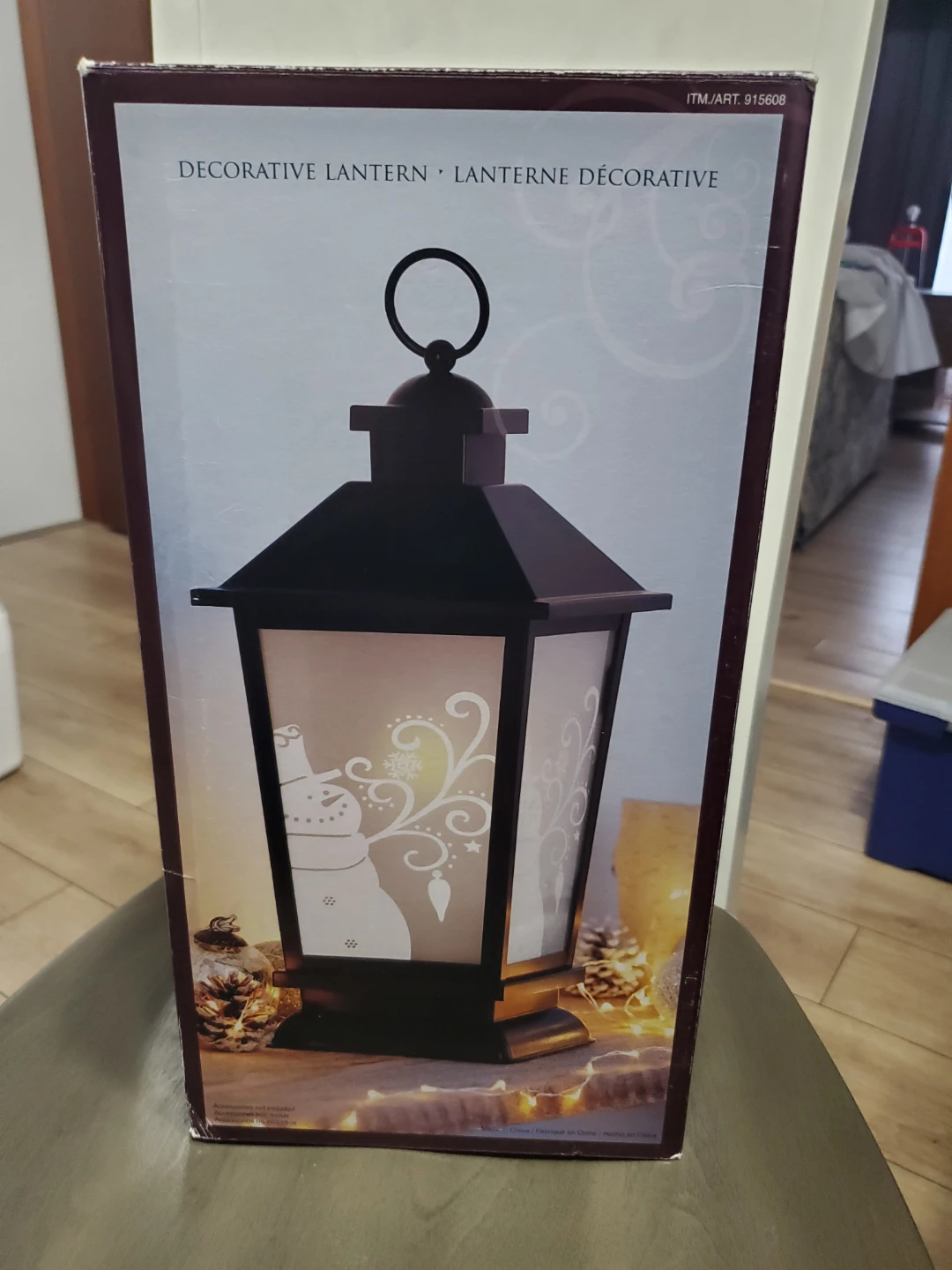 Decorative Snowman Lantern