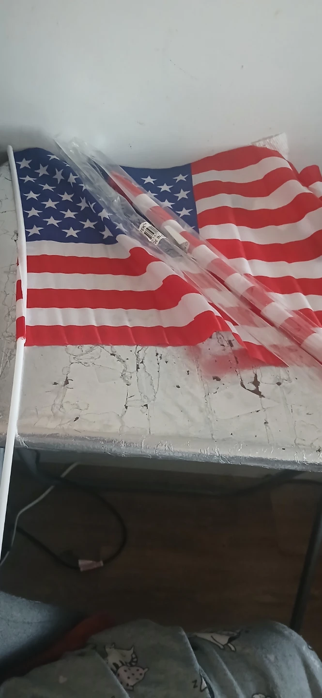 American Flag on Stick