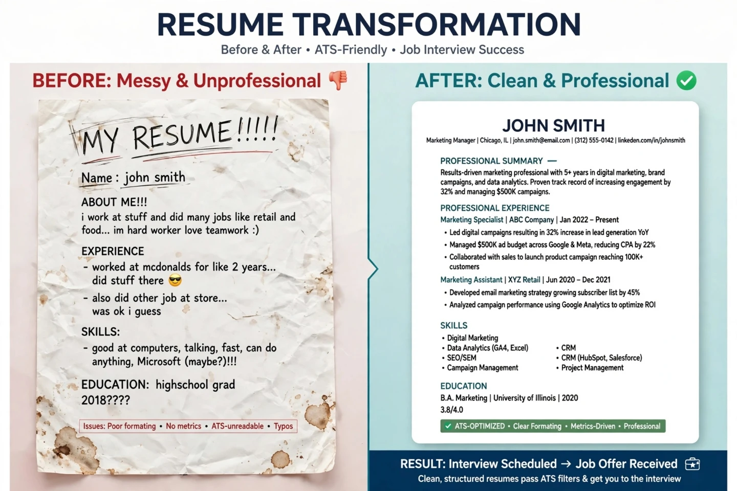 Te hago tu Resume Profesional en Ingles - photo 2
