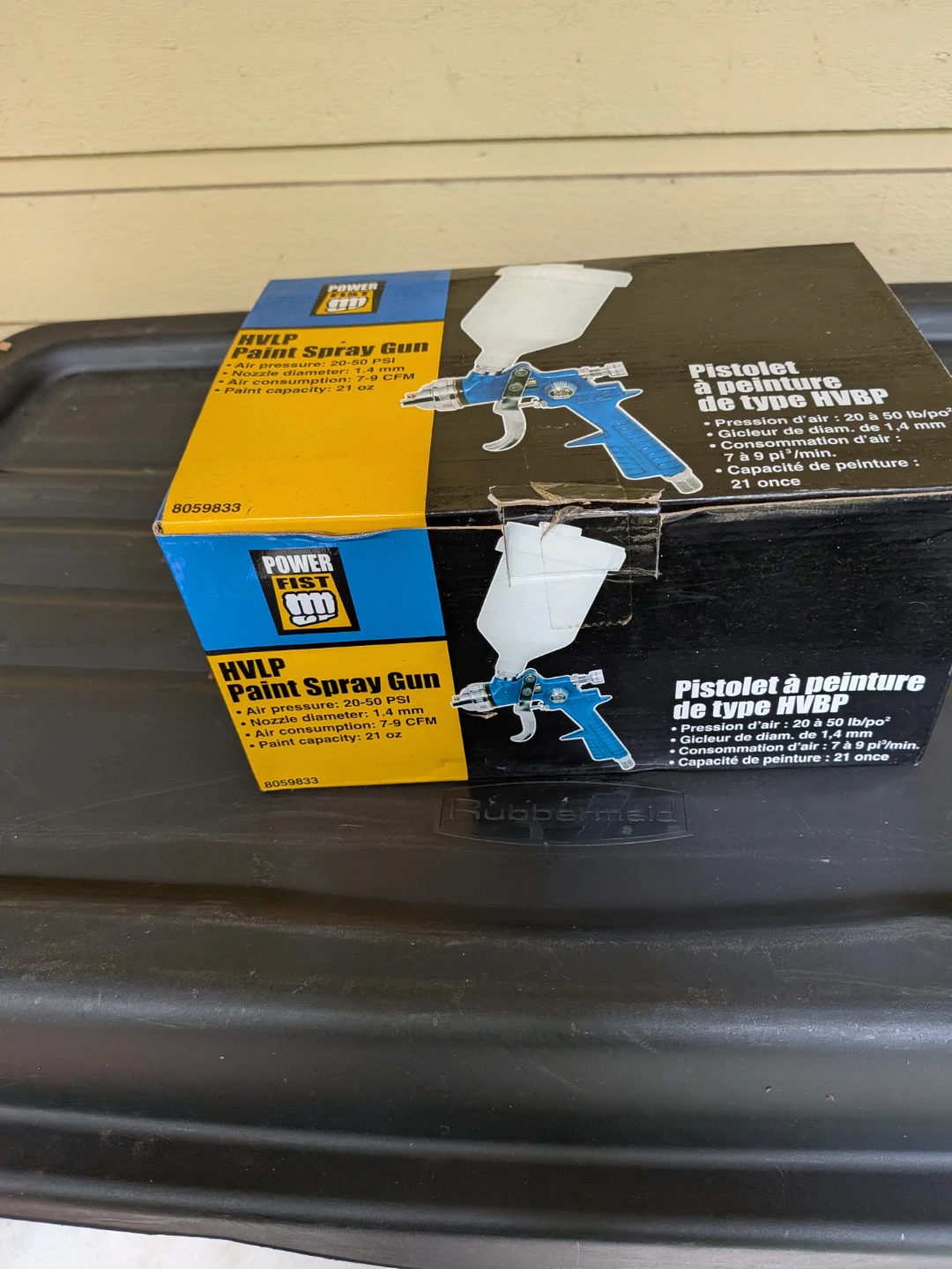 Power Fist HVLP Paint Spray Gun