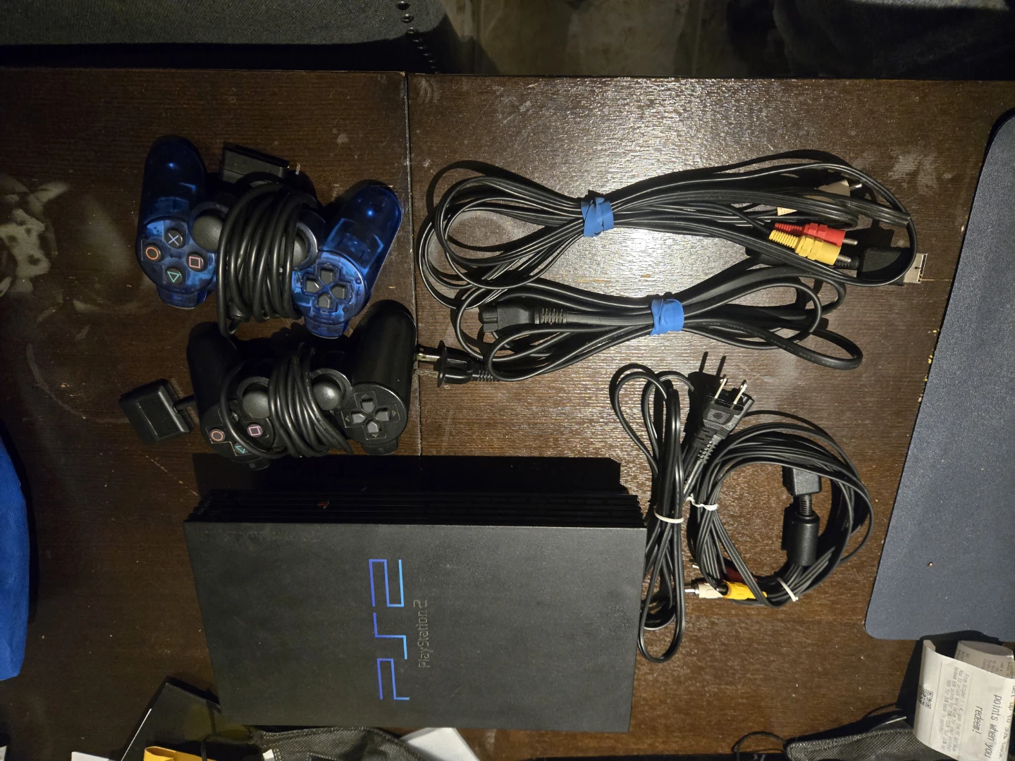 Not working Ps2 Console with 2 Controllers - photo 2