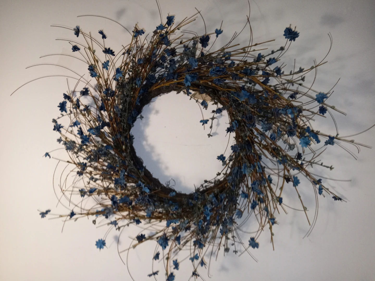 Ashland Blue Wildflower Wreath - photo 2