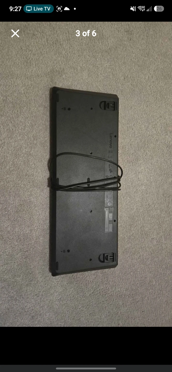 Lenovo Wired Keyboard and Mouse Combo - photo 2