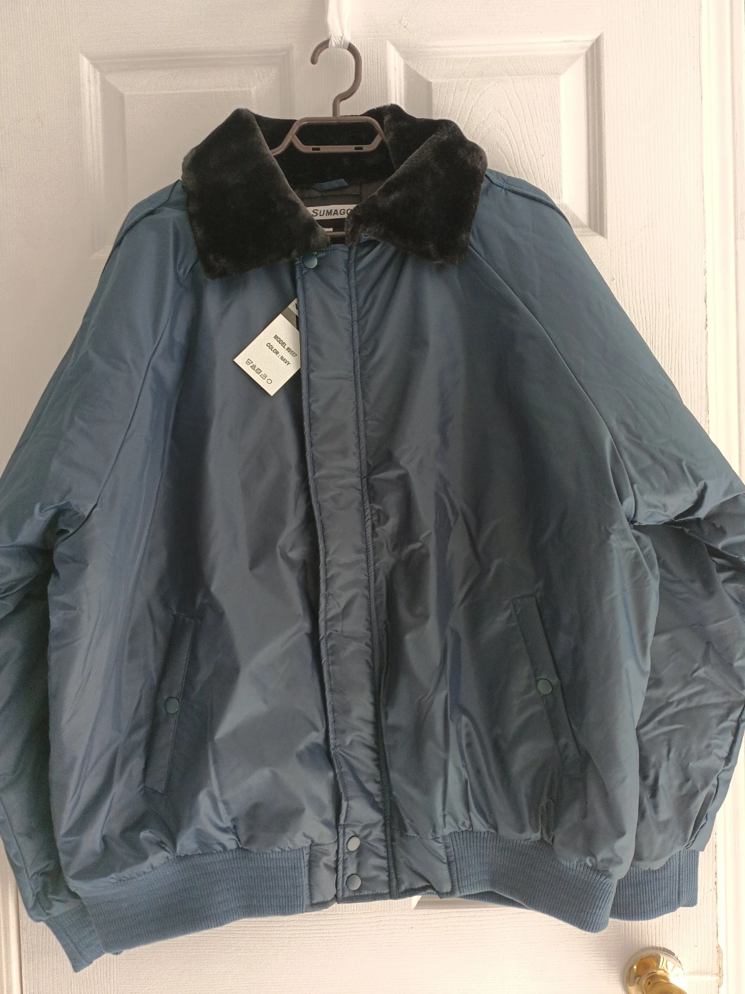 Sumaggo Navy Bomber Jacket