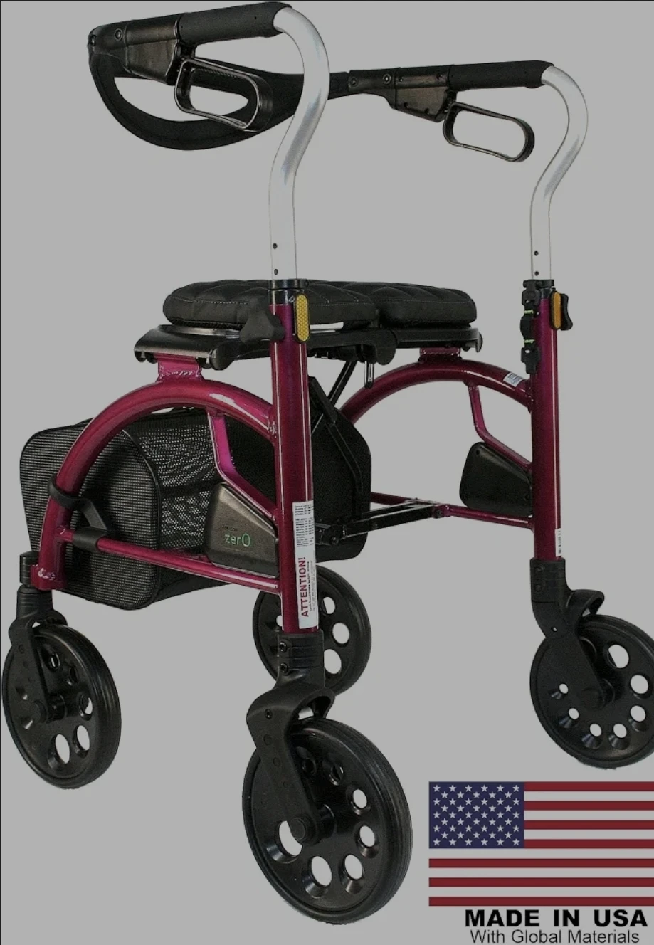 Evolution Walker Rollator - Purple - photo 3