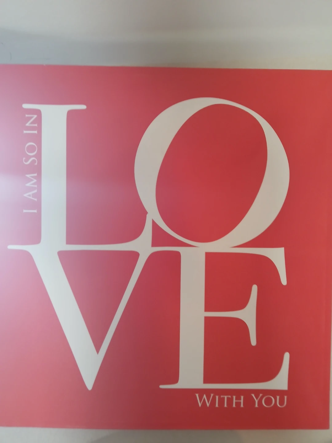 I Am So In Love With You Square Wall Art