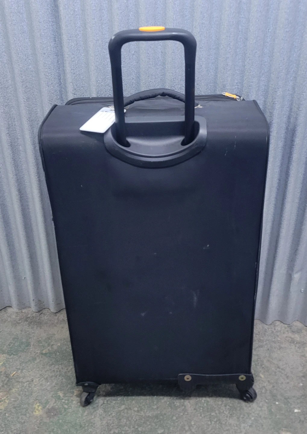 Lucas Big Black Rolling Suitcase - photo 2