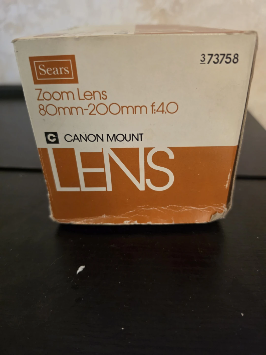 Vintage Sears 80–200mm f/4 Zoom Lens – Canon FD Mount