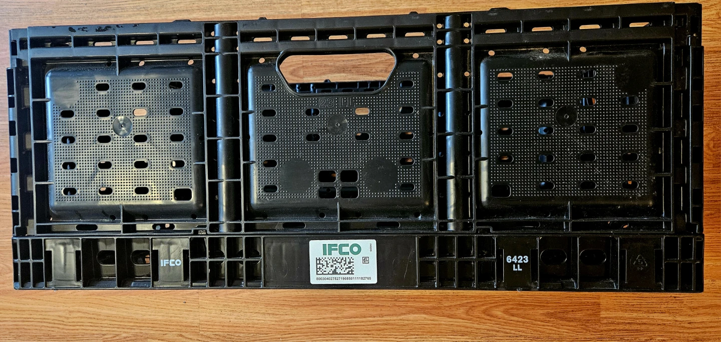 3 - IFCO 6423 Plastic Collapsible Crate ✨️ - photo 3