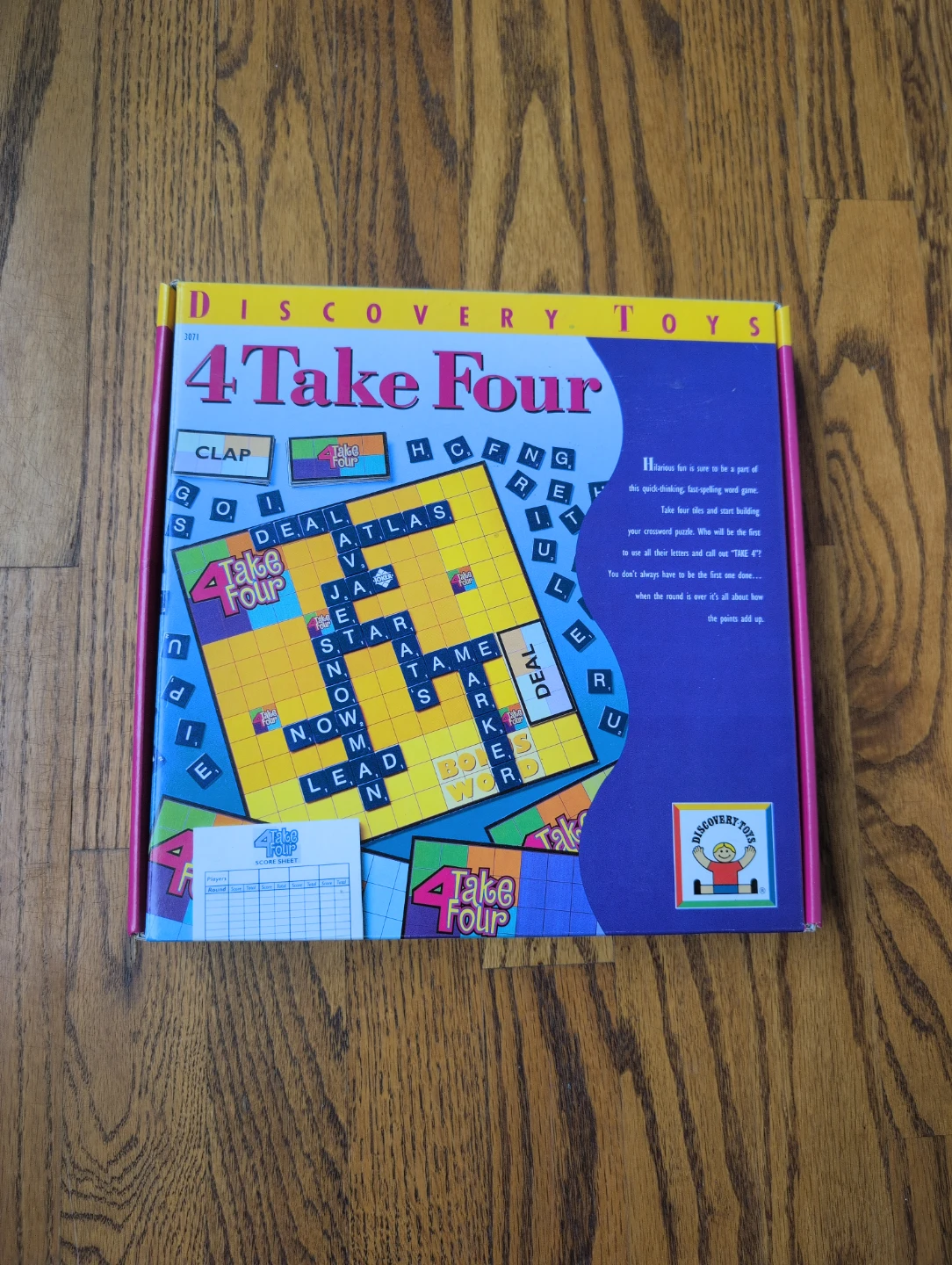 Discovery Toys 4 Take Four Word Game