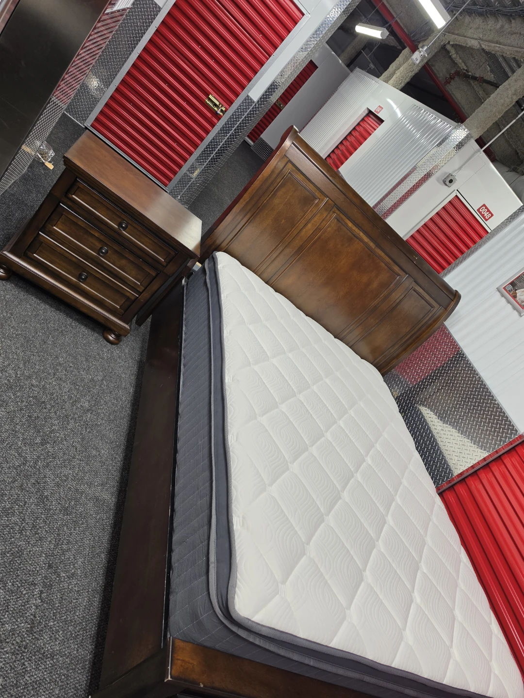Porter California King Sleigh Bed with 2 Storage Drawers - photo 3