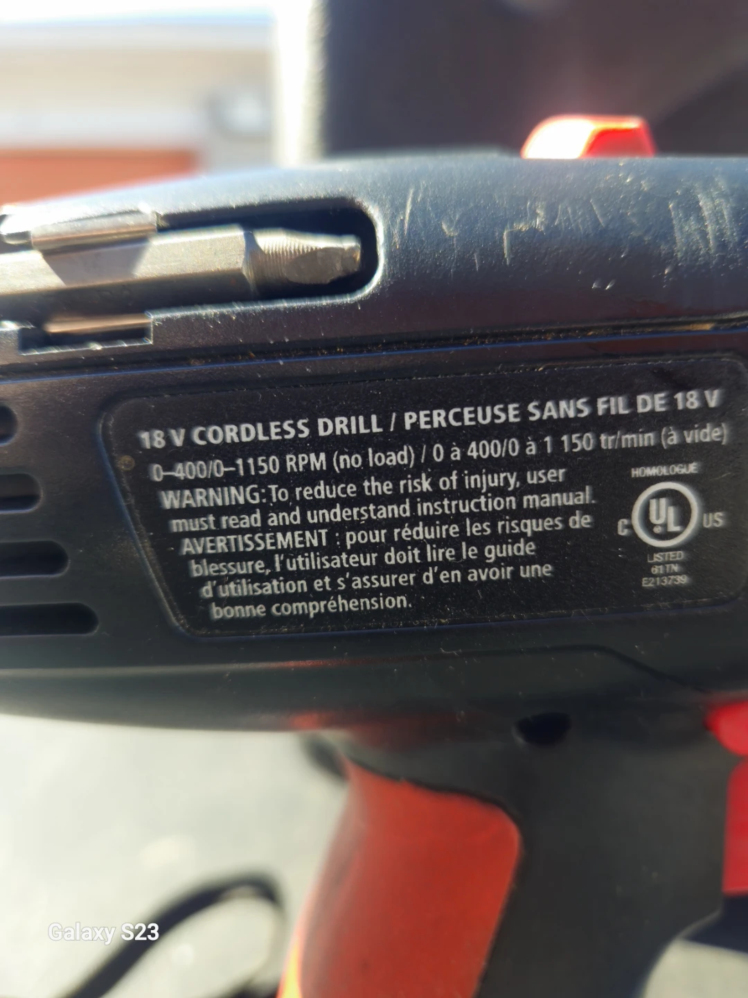 Jobmate 18V Cordless Drill with Case - photo 2